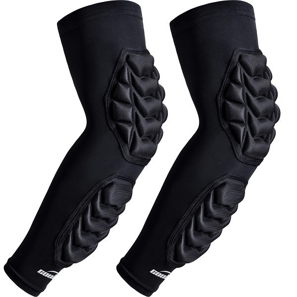 Compression Padded Knee Sleeves for Athletes Youth & Adult Sizes