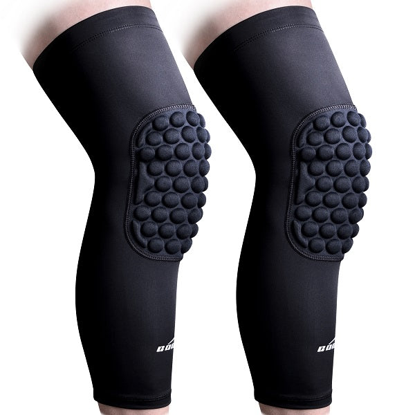 Children Boys Breathable Compression Pants With Knee Pad Sport