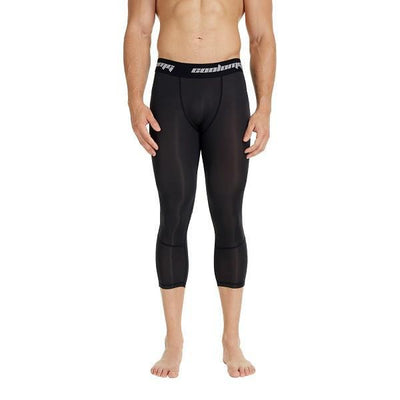 COOLOMG 3/4 Length Compression Tights- Men & Youth Fitness Gym Tights –  COOLOMG - Football Baseball Basketball Gears