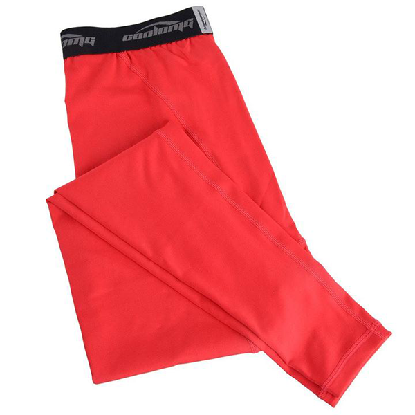 Timoteo Red Power Stretch Tight Mens Activewear Pants Leggings NWT Size  Medium