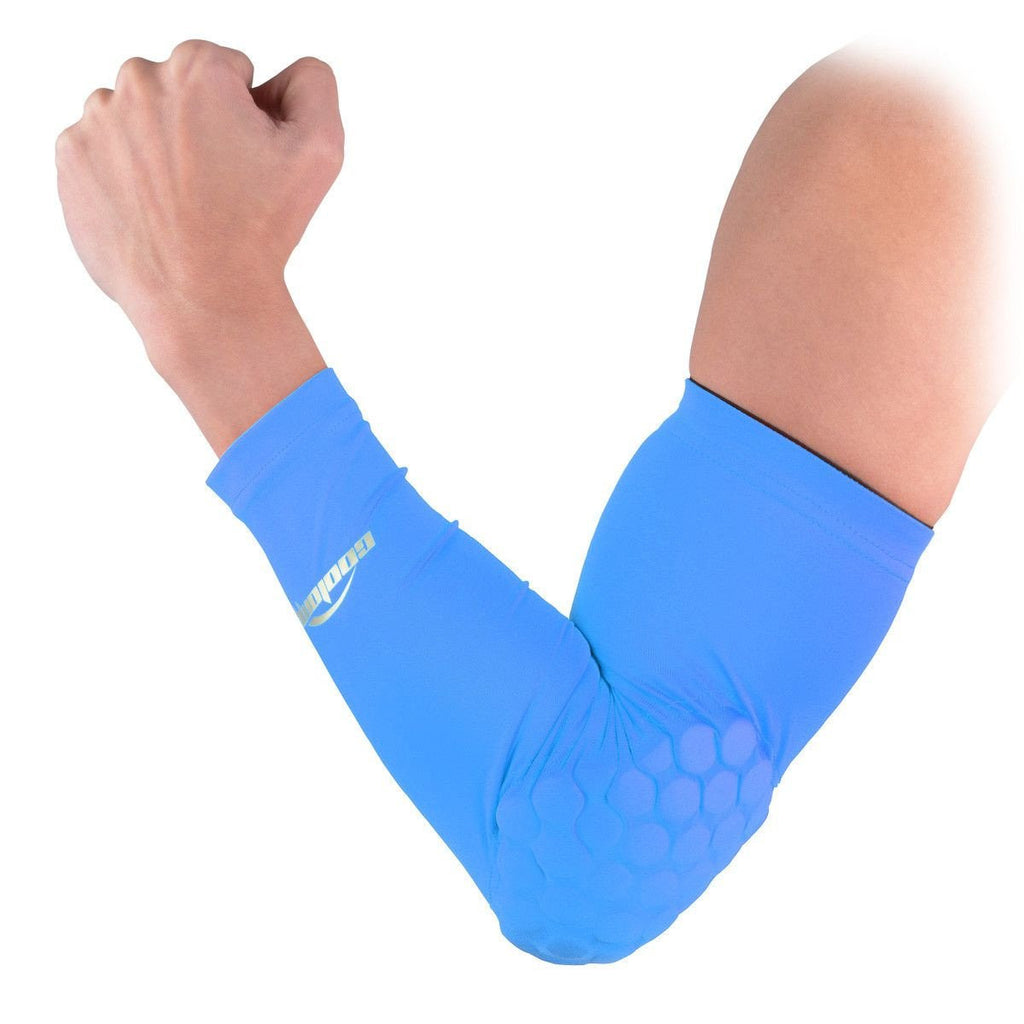 COOLOMG KIDS Basketball Shooting Arm Compression Sleeve with Pad